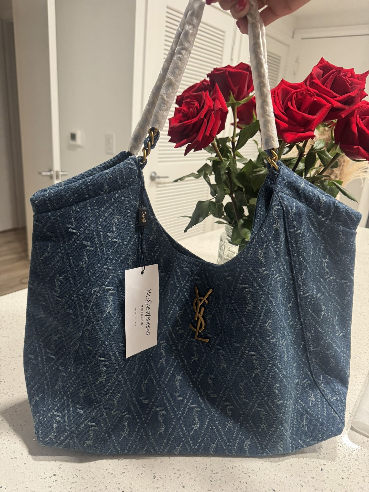 YSL DENIM BAG