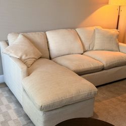 Beige Sofa 