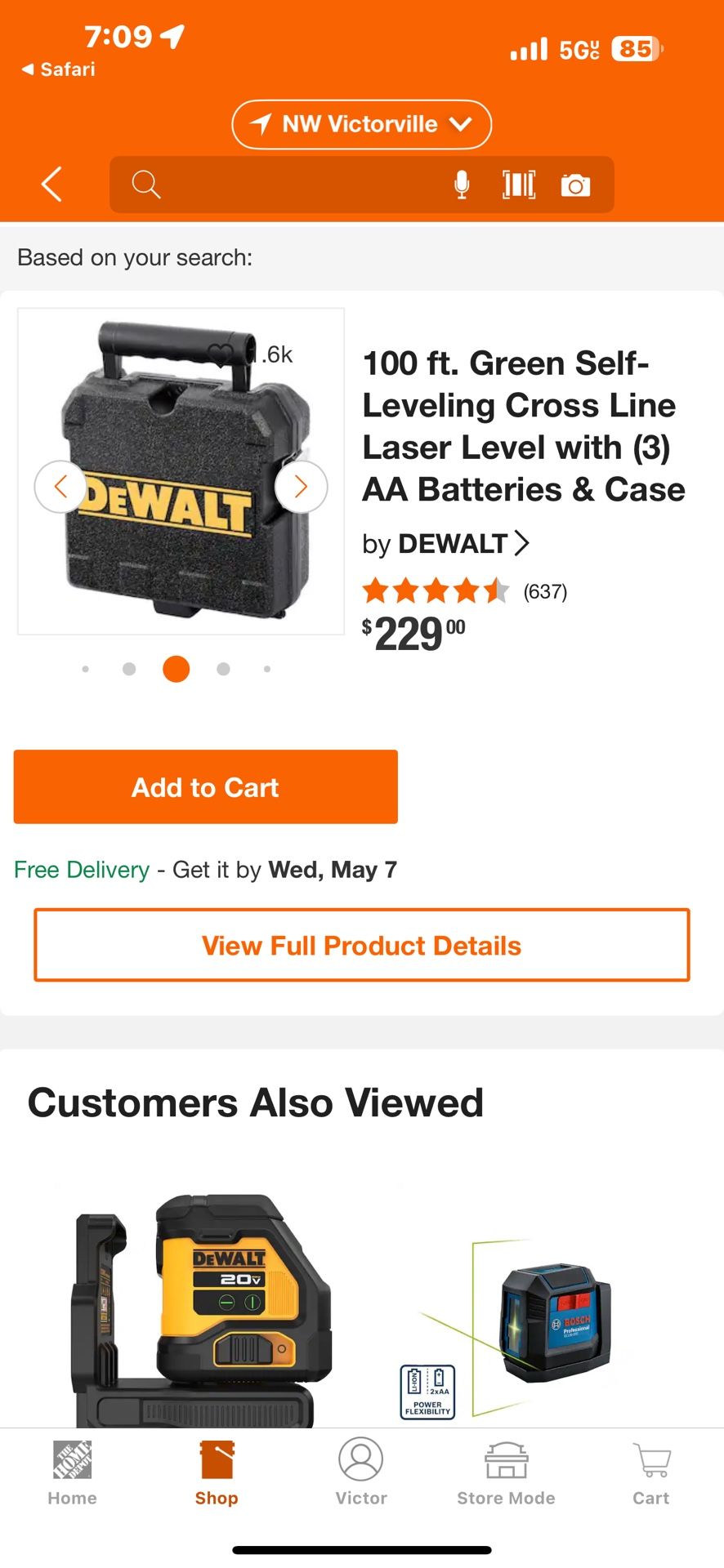 Dewalt lazer