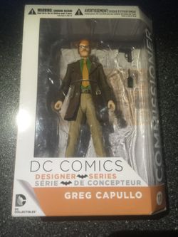 Commissioner Gordon by Greg Capullo Action Figure DC Collectibles 6 inch figure DESIGNER SERIES DC Comics Series 3