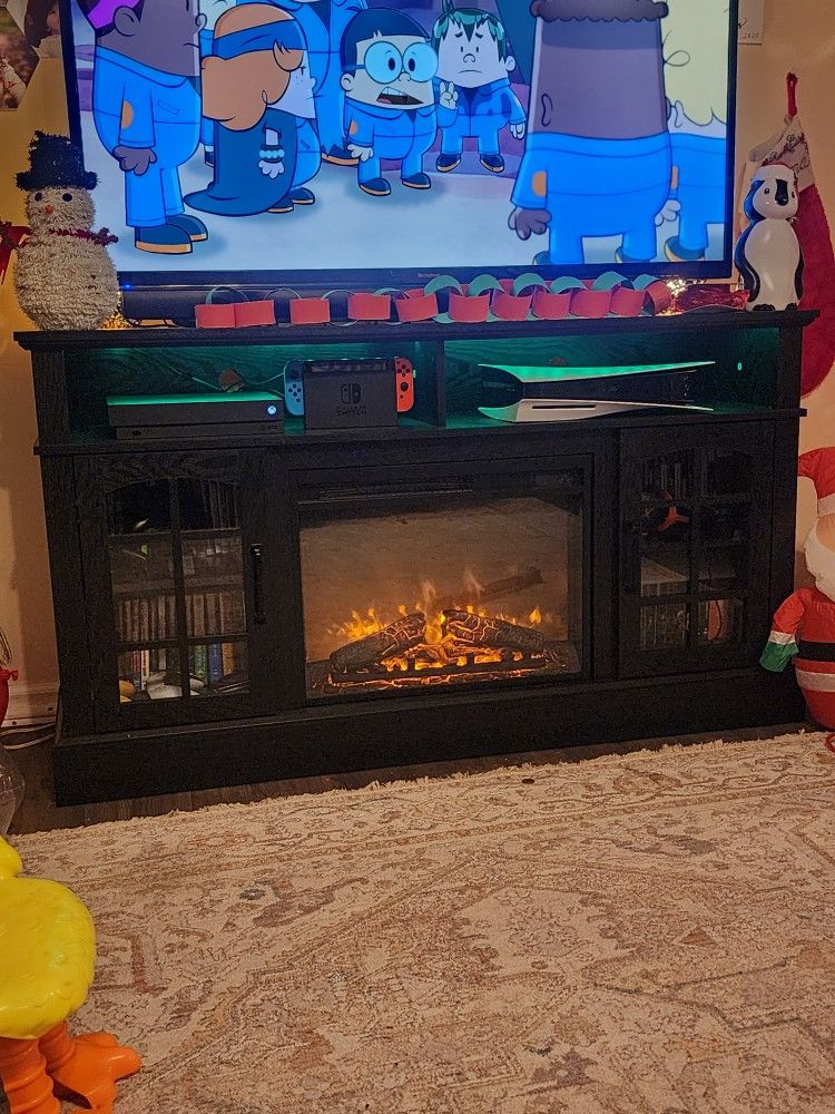 Fireplace TV stand (New In Box)