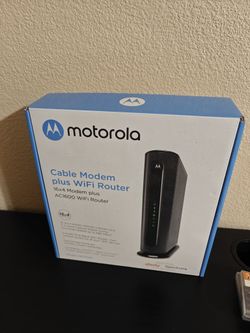 Motorola MG7540 modem+router
