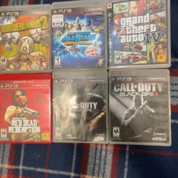Playstation 3 games $10 each 