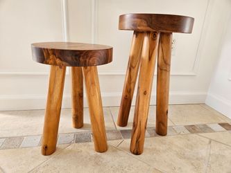 Teak Stools from Serena & Lily