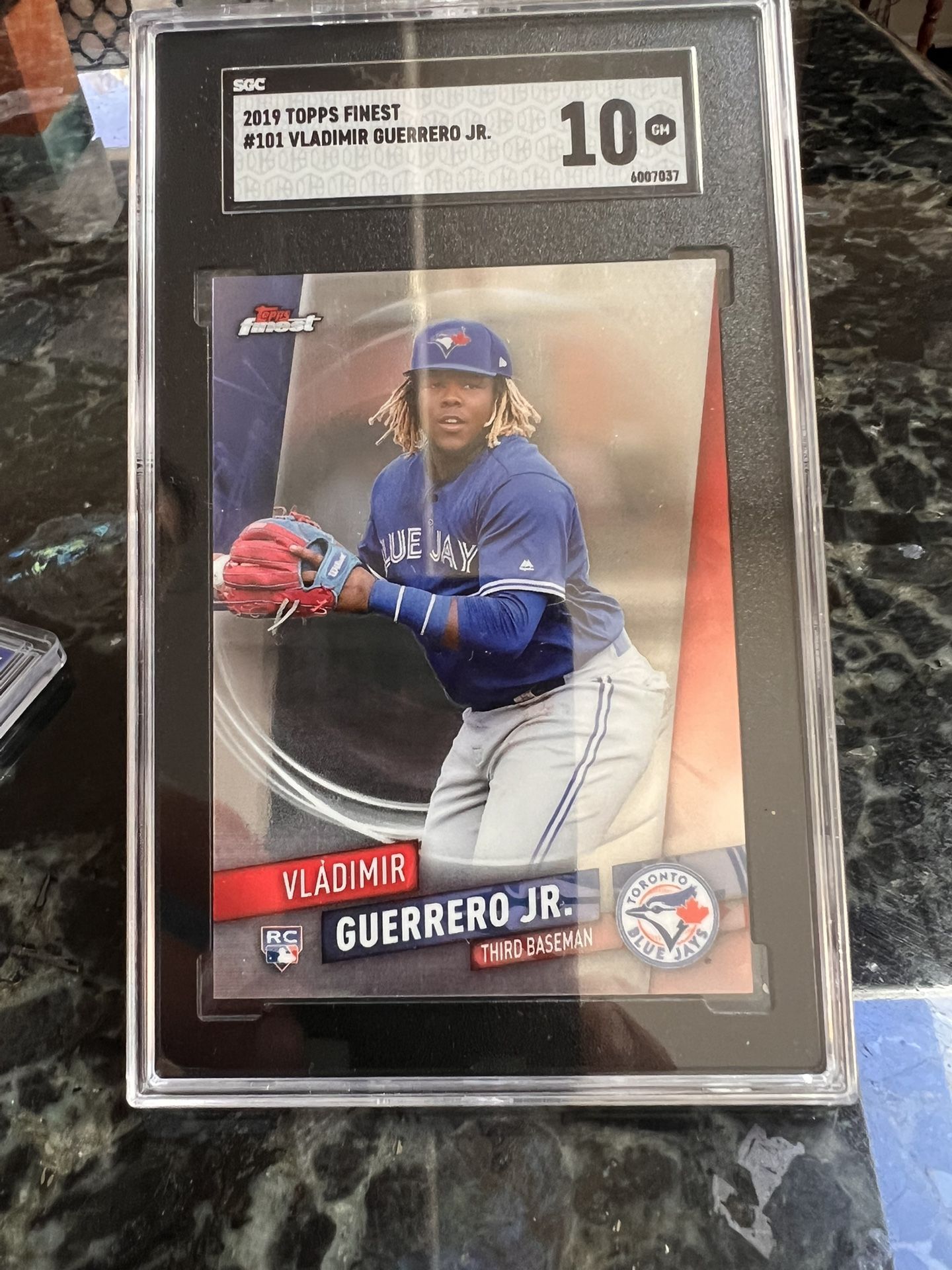 2019 Topps Finest Vladimir Guerrero Jr. ROOKIE SGC 10 Toronto Blue Jays