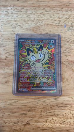 Pokemon Card - Meowth Ex