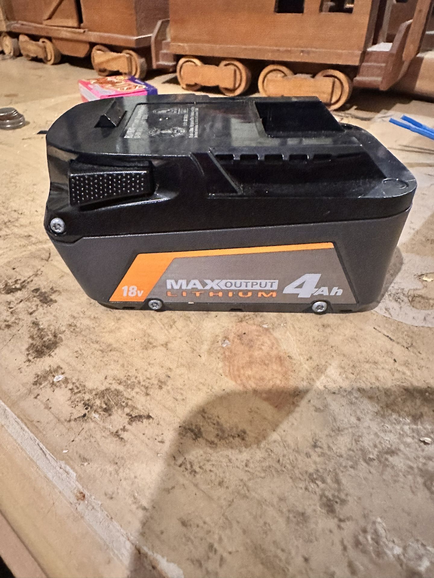 Ridgid Battery 4.0 Like New 60$