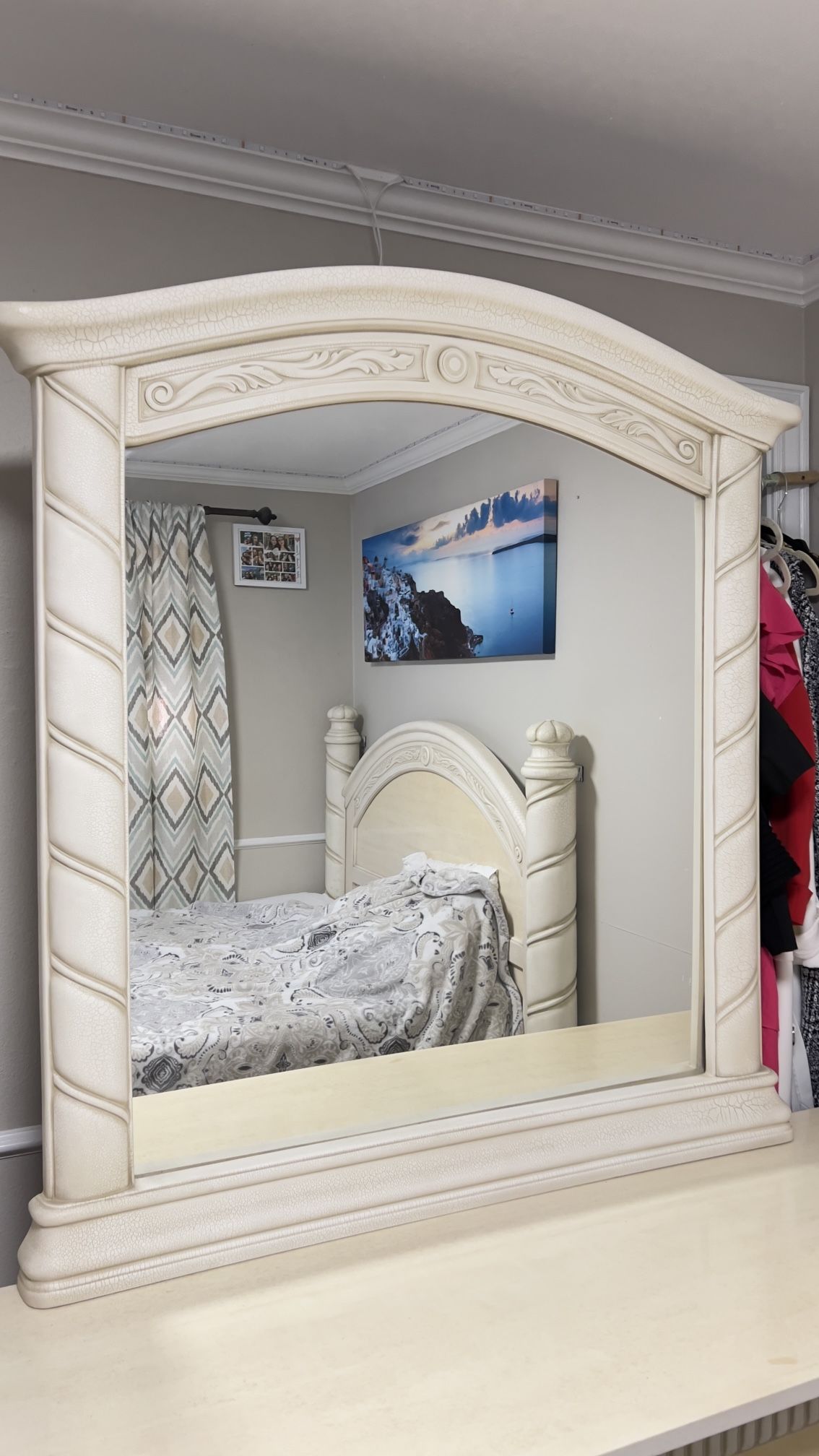 Italian Queen Bed Frame Set