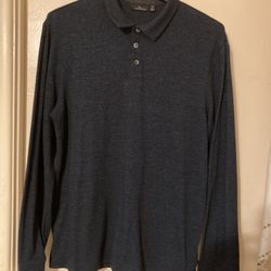 Marc Anthony Men’s Shirt Long Sleeves Black Color Size XL