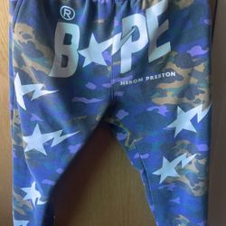 medium size bape pants 