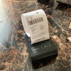 Portable Thermal Label/receipt Printer