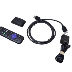 Roku Express HD Streaming Media Player 3930X with Remote & Cables complete