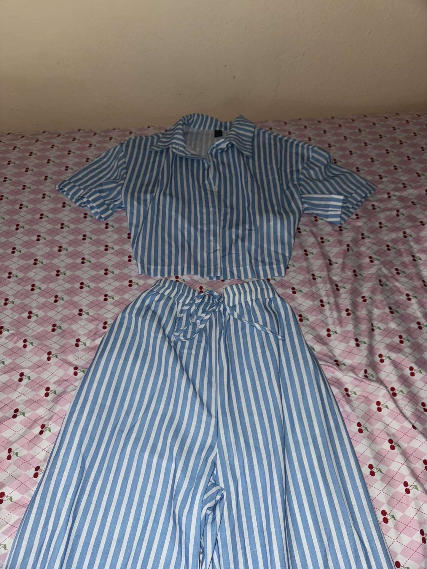 Strip Blue & White Set