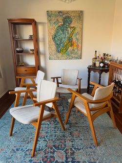 Stunning Vintage Dining Chairs