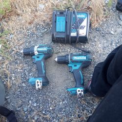 Makita 18V 1/2 Driver Drill W Charger