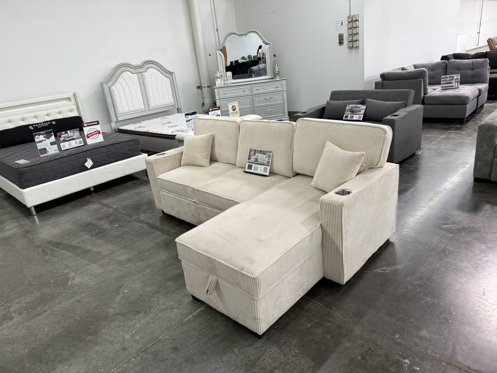 Corduroy Couch New In Box 