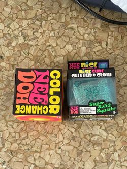 2 needoh color changing cubes