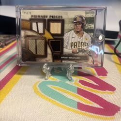 2025 Topps Museum Collection Manny Machado Quad Relic /75