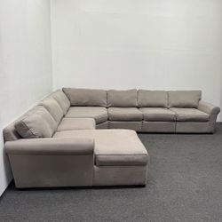 Modular 6 pc Couch by Jonathan Louis - Performace Fabric Gray - 5k Retail