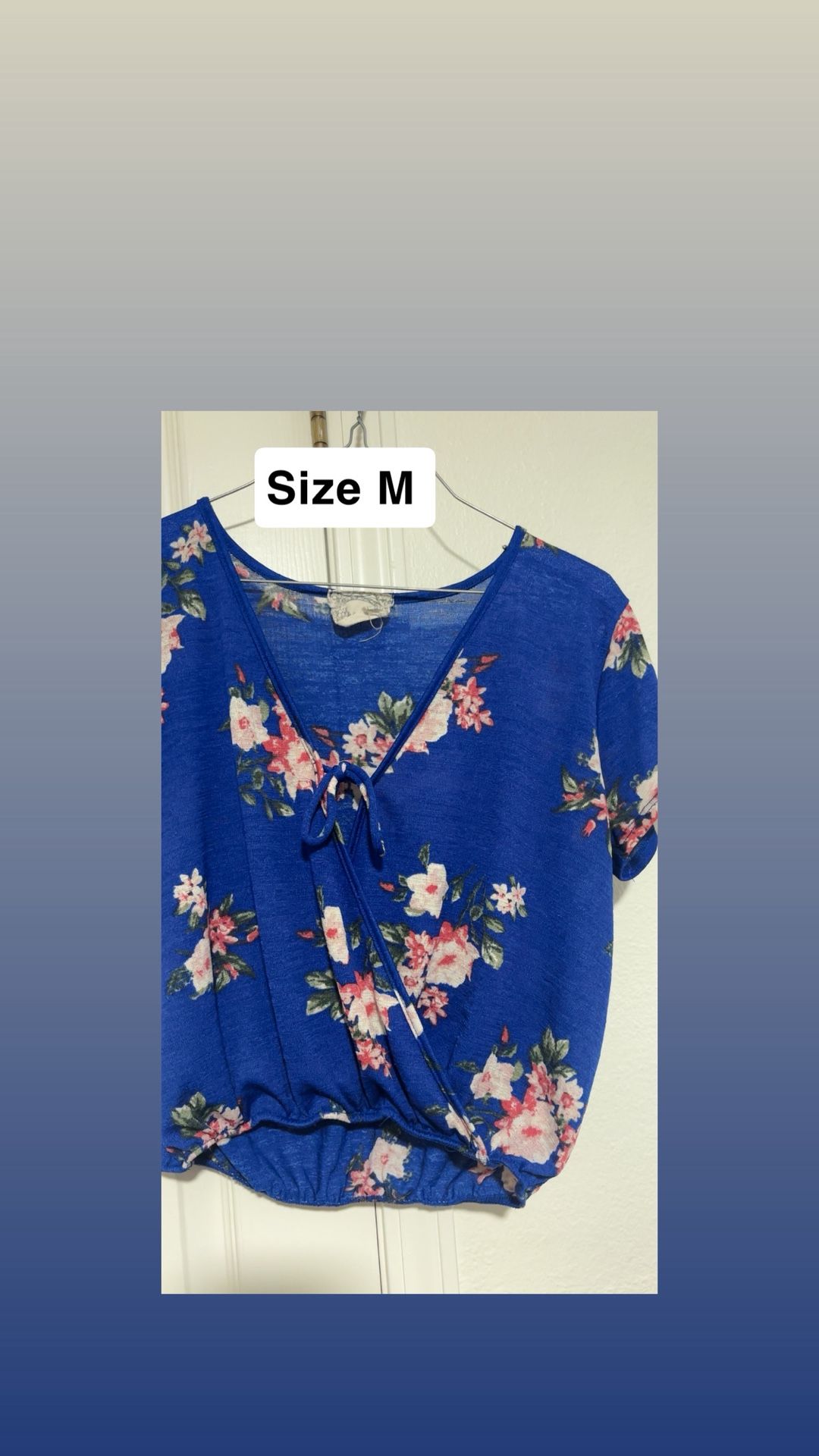 Size M Flower Print