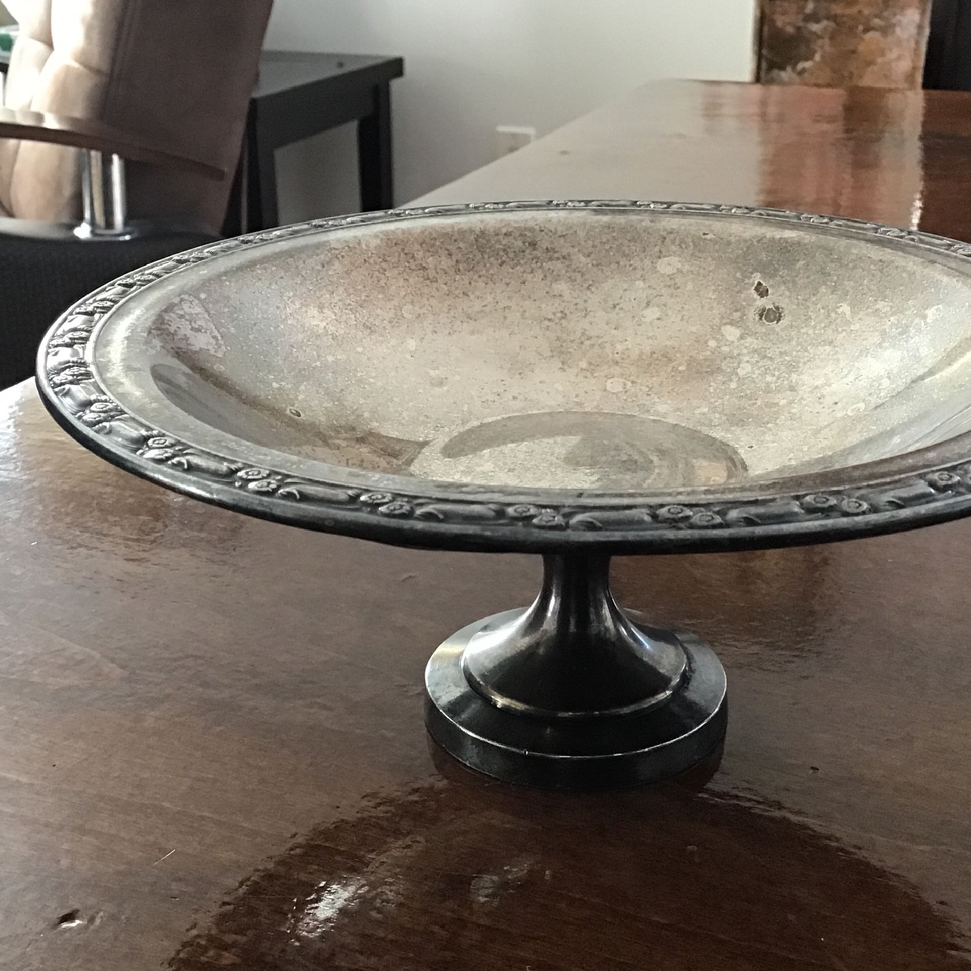 Vintage Oneida Silversmith Compote