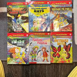 6 Magic School Bus Chapter Books
