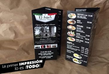 Restaurant Menu Impresion // Menu Print