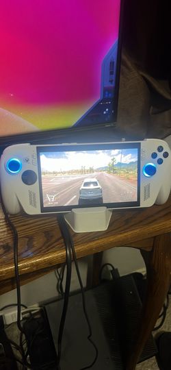 Xbox rog ally with sim wheel box and cover