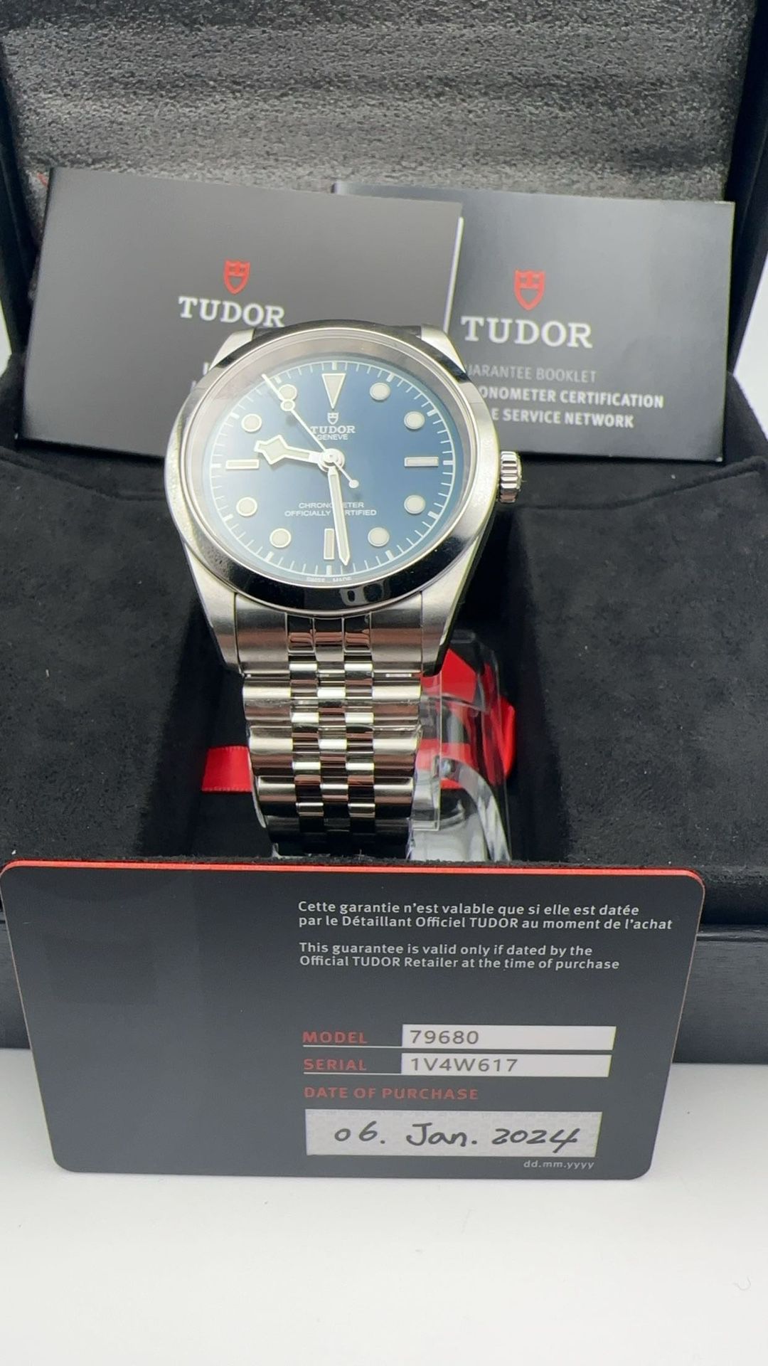 TUDOR Black Bay Blue Men's Watch - M79(contact info removed)