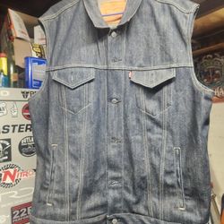 LEVIS  BIKERS/ MOTORCYCLE CUT/Vest XL
