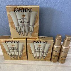 Brand New Pantene Miracle Rescue Bundle Set Split Ends 