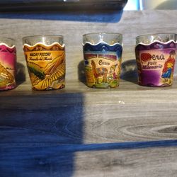 PERU Souvenir Shot Glasses 