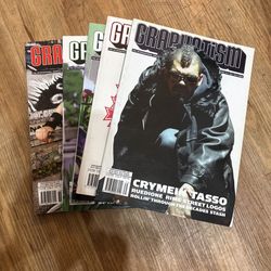 GRAPHOTISM - International Graffiti Writers - 5 Issues BUNDLE