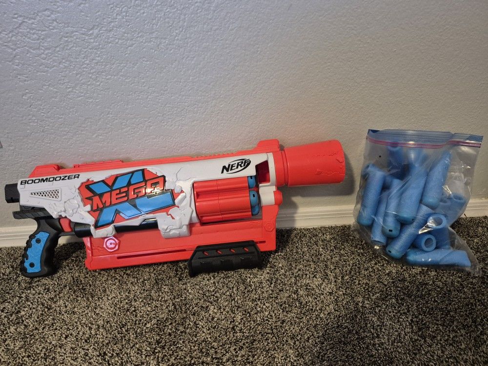 Nerf Mega XL Boom Dozer With 26 Darts
