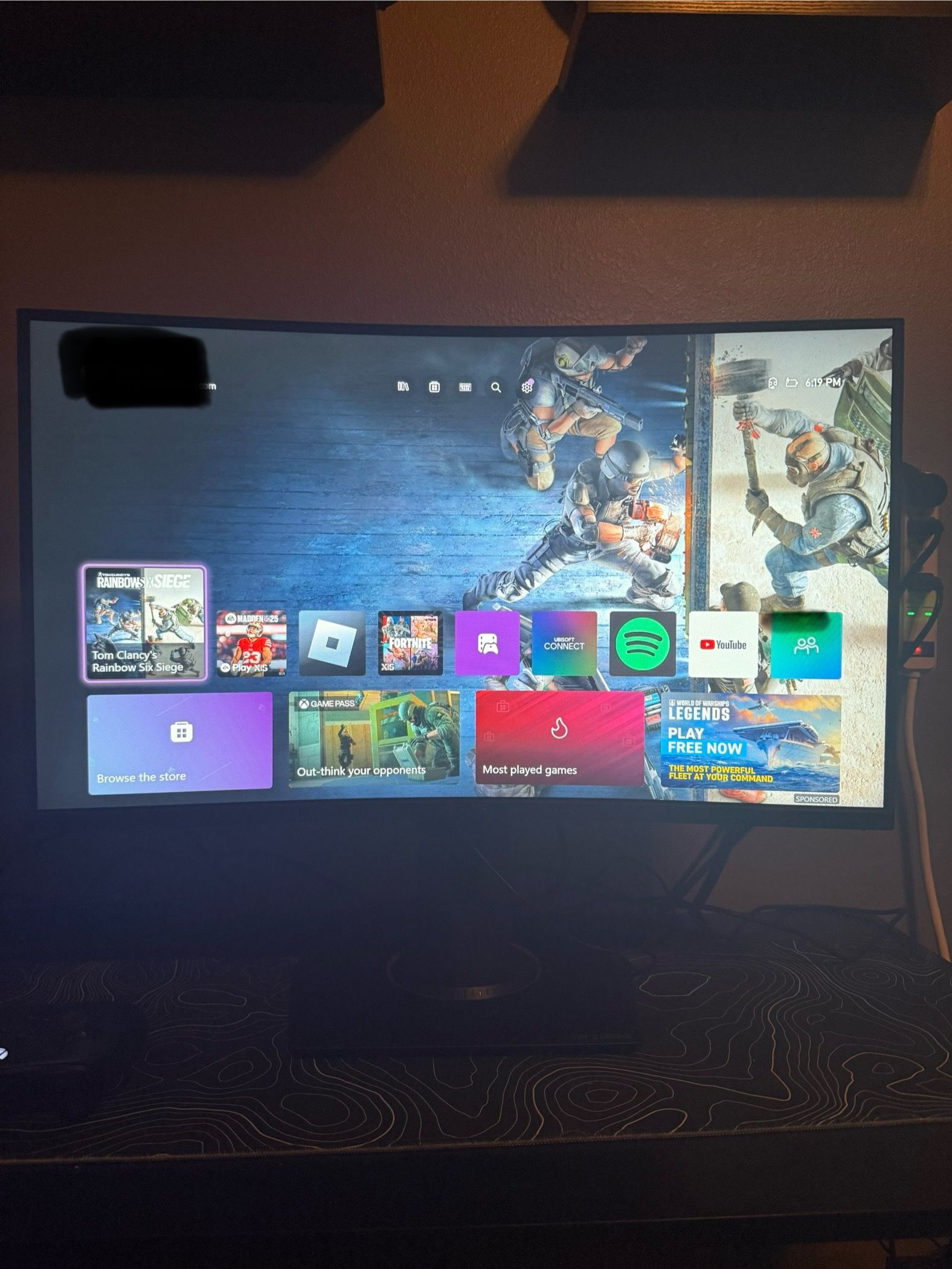 ASUS TUF Gaming VG27VQM 27-inch Curved Gaming Monitor 240 Hz