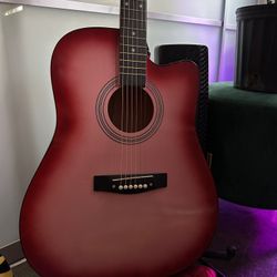 Pink Acoustic Starter Guitar
