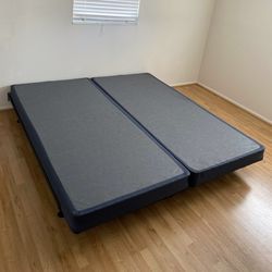 California King Size BOX SPRINGS Foundation for Mattress New Of Factory With it’s Plastic Available In All Size Delivery Same Day