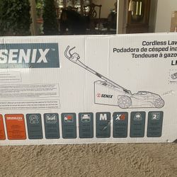 SENIX Cordless Lawnmower (New in Box)