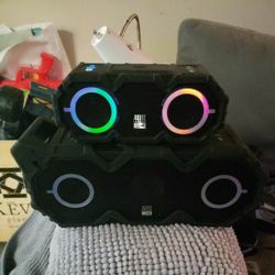 2 Altech Bluetooth Speakers Portable 