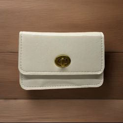 Vintage Style PU Coin Purse, Mini Wallet, Small Coin Pouch with Card Holder