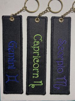 Zodiac Keychains! 