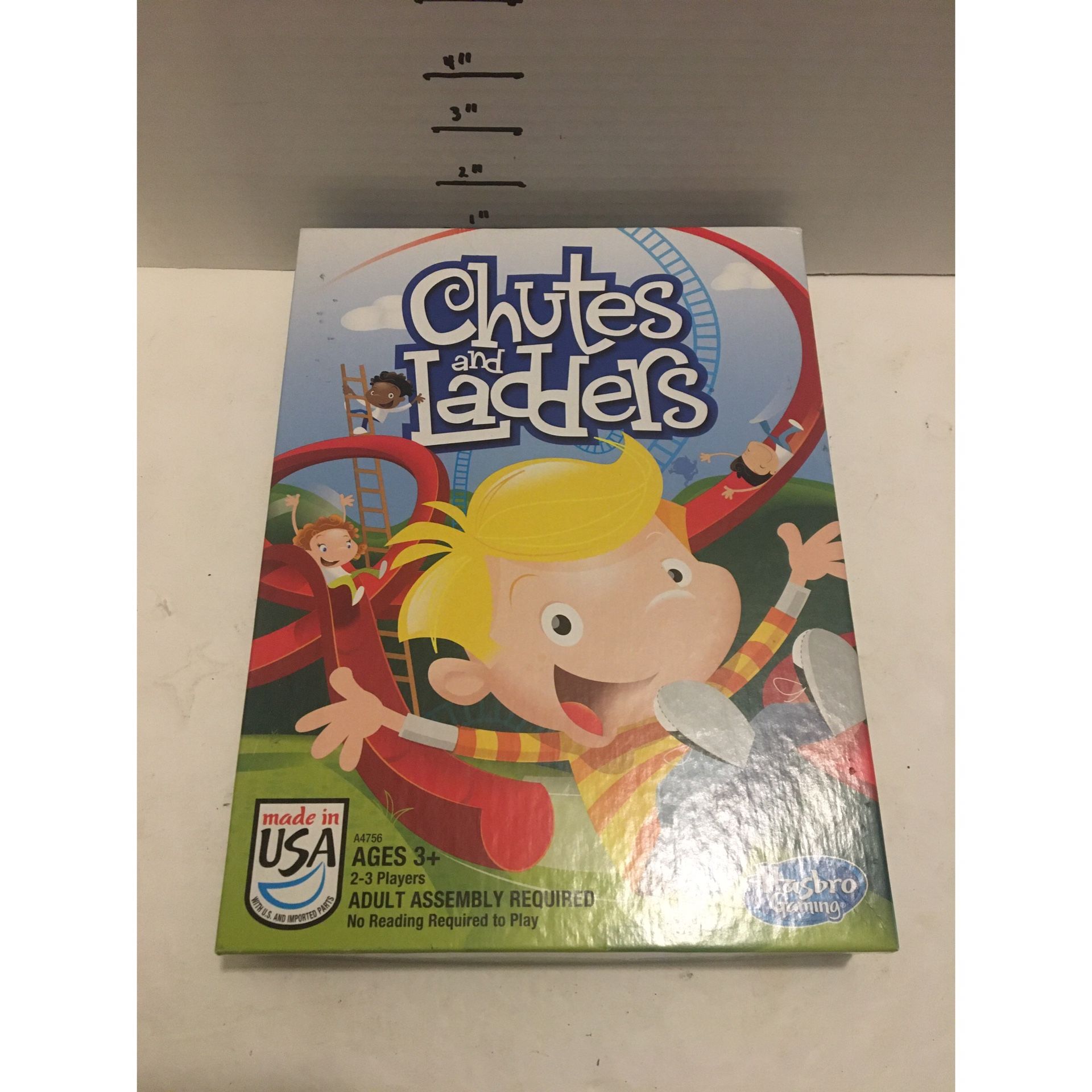 Chutes And Ladders Hasbro Board Game Complete With All Pieces