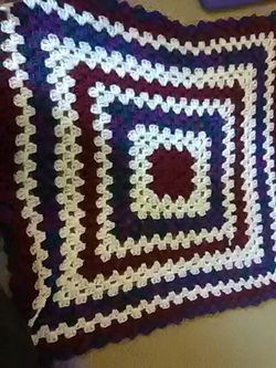 New crocheted lap blanket