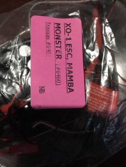 Traxxas XO-1 Castle Creation Mamba Monster 2 6S LIPO ESC