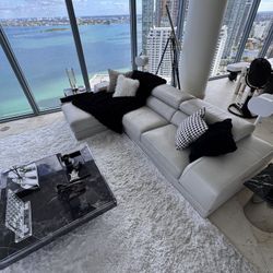 Modani Amadeo Modular Sectional Sofa Light Gray