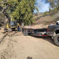 Dump Trailer Trash Hauling Clean Ups