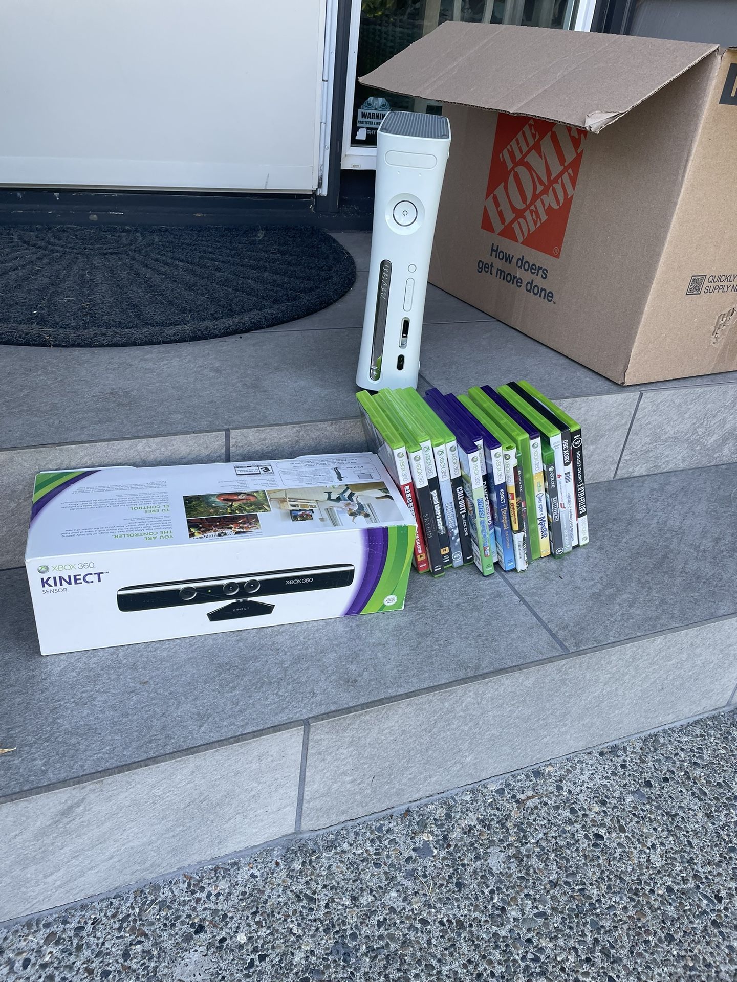 Xbox 360, Kinect And A Bunch Of Games