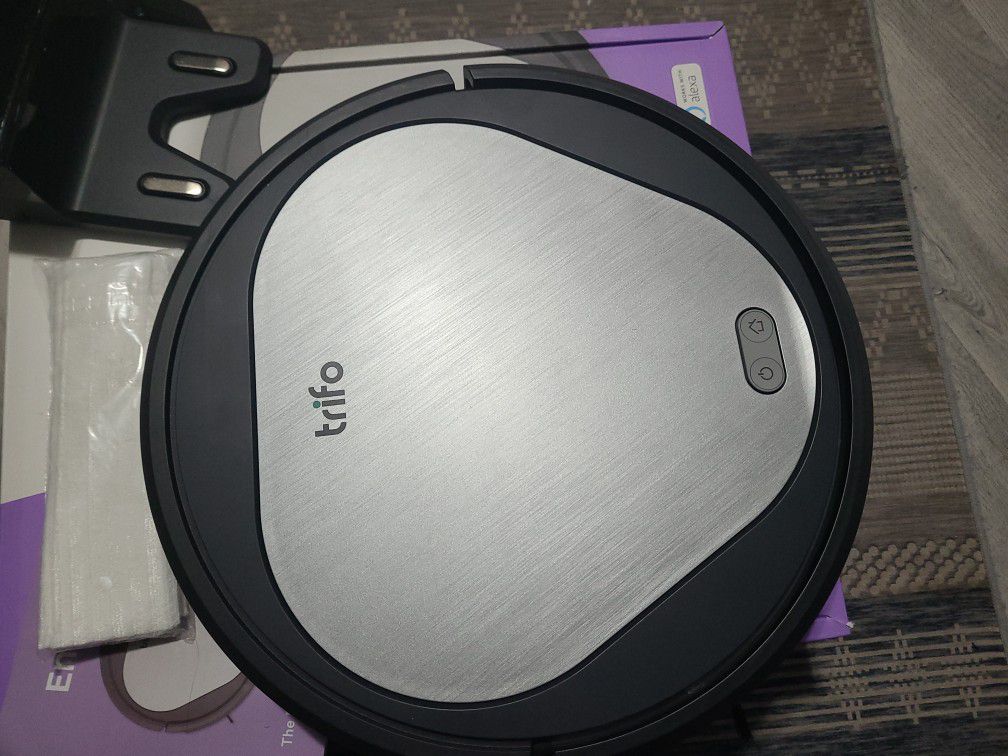 Robot Cleanner Vacuum And Mop Work With Alexa 