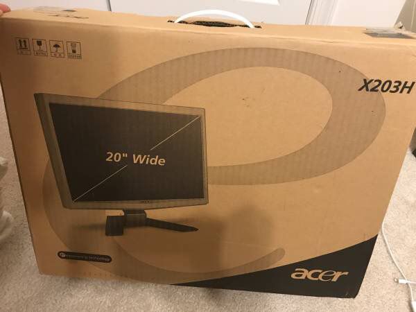 Acer 20" Monitor X203H