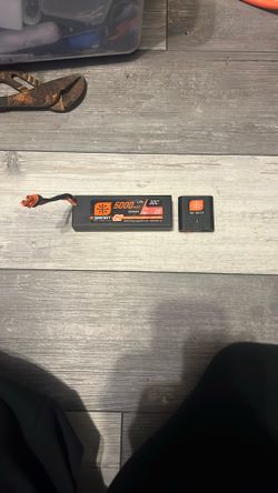 Rc Car Battery With Smart Charger. Both Spectrum Branded